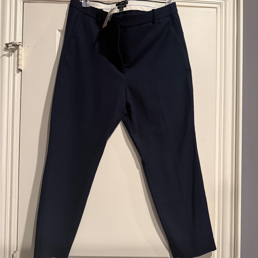 J. Crew Women's Cameron Navy Blue Pant